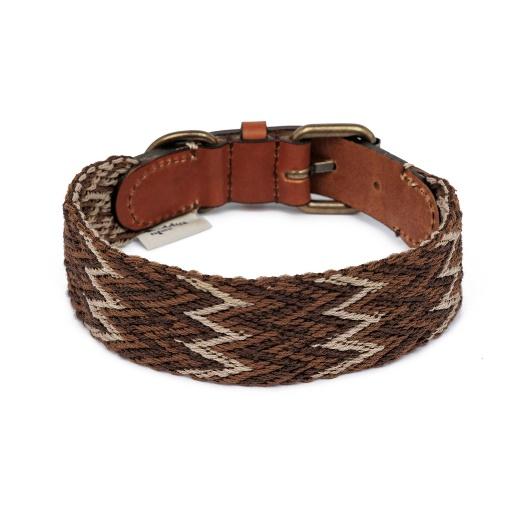 ① Buddys｜Peruvian 首輪 Brown